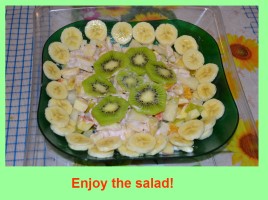 Fruit salad (на английском языке), слайд 7