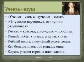 Проект ученицы 5 класса «Антонимы в русских пословицах», слайд 11