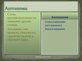 Проект ученицы 5 класса «Антонимы в русских пословицах», слайд 8