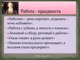 Проект ученицы 5 класса «Антонимы в русских пословицах», слайд 9