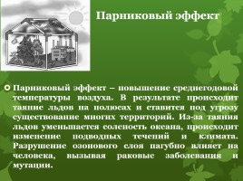 Теплопередача в природе и экологические вопросы современности, слайд 2