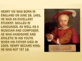 Henry VIII, слайд 3