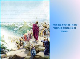 Моисей - Воспитание народа - Сорок лет в пустыне, слайд 28