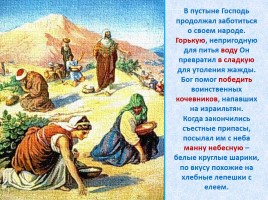 Моисей - Воспитание народа - Сорок лет в пустыне, слайд 33