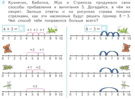 Вычитание числа 8 1 класс 21 век презентация