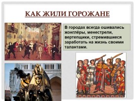 История Средних веков 6 класс «Горожане и их образ жизни», слайд 25