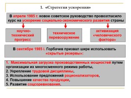 Экономические реформы 1985-1991 гг., слайд 5