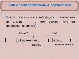 Сложноподчинённые предложения с несколькими придаточными, слайд 4