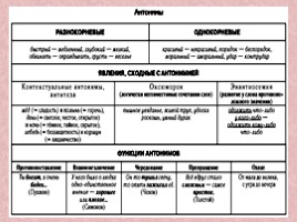 Исследовательская работа по русскому языку на тему «Антонимы», слайд 9