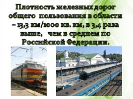 Инфраструктура - География транспорта и связи Оренбургской области, слайд 11