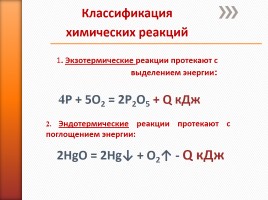 Классификация химических реакций, слайд 6