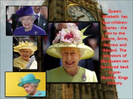 Английская королева - Queen Elizabeth II (на английском языке), слайд 4
