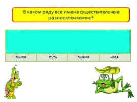 Тренажёр «Имя существительное» (русский язык 6 класс), слайд 2