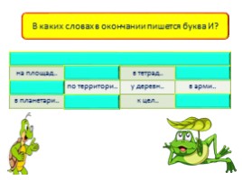 Тренажёр «Имя существительное» (русский язык 6 класс), слайд 7