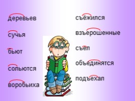 Урок русского языка «Разделительный Ъ и Ь знаки», слайд 9