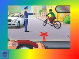 Игра-викторина по знанию ПДД «Будь осторожным и внимательным на дорогах!», слайд 105