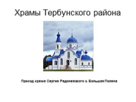 Храмы Тербунского района, слайд 11
