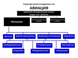 Организационная структура Вооруженных сил РФ - Виды Вооруженных сил и рода войск, слайд 11
