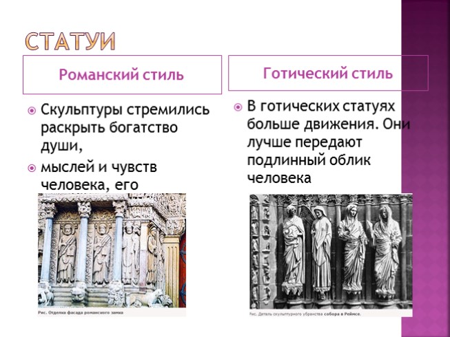 Скульптура романского стиля презентация