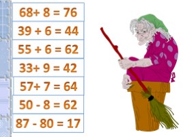 Математика 2 класс «Устные приёмы сложения и вычитания в пределах 100», слайд 8