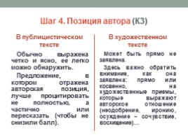 ЕГЭ по русскому языку «Алгоритм работы над сочинением» (часть 2, задание 25), слайд 20