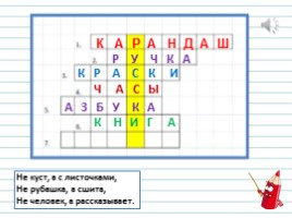 Русский язык 1 класс - Урок 1 «Наша речь», слайд 10