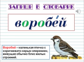 Русский язык 1 класс - Урок 4 «Предложение», слайд 13