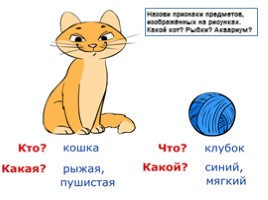 Русский язык 1 класс - Урок 6 «Роль слов в речи», слайд 14