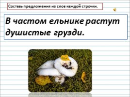 Русский язык 2 класс - Урок 11 «Как из слов составить предложение», слайд 22