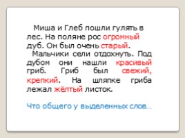 Русский язык 2 класс «Имя прилагательное», слайд 18