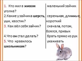 Русский язык 2 класс - Изложение «Зайчик», слайд 4