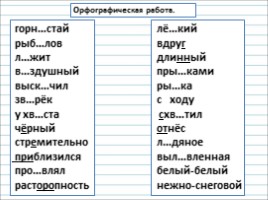 Русский язык 3 класс - Урок 86 - Изложение «Горностай», слайд 11
