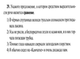 Для подготовки к ОГЭ по русскому языку 9 класс - Задание 3 «Средства выразительности», слайд 30