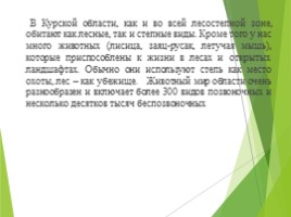 Животные Курска и Курской области, слайд 2