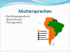 Das Sudamerika - Южная Америка (на немецком языке), слайд 5