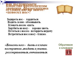 Урок русского языка в 3 классе «Устойчивые сочетания слов», слайд 10