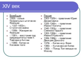История России и Всеобщая история «Синхронизированная таблица» (материал для подготовки к ЕГЭ), слайд 8