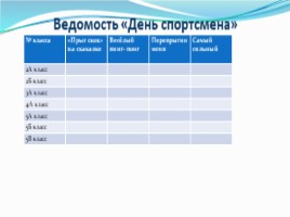 Методическая разработка «Неделя здоровья в ОУ» (недели защиты детей), слайд 11