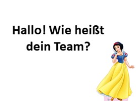 Игра на уроке немецкого языка (можно использовать в качестве итогового повторения в игровой форме), слайд 1