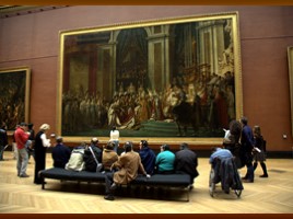 Лувр (фр. Musée du Louvre) — один из крупнейших музеев мира, слайд 23