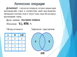 Базовые элементы алгебры логики, слайд 8