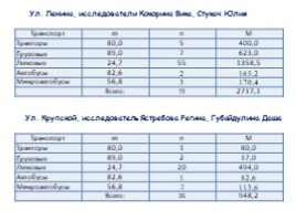 Влияние автомобильного транспорта на атмосферу села Субботино для 11 класса, слайд 12