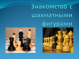 Знакомство с шахматными фигурами