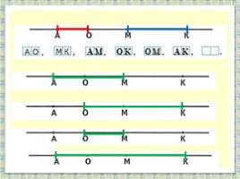 Отрезок и его обозначение для 1 класса, слайд 12