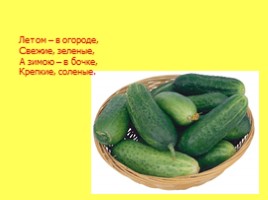 Овощи для дошкольников, слайд 11