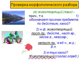 Большое космическое путешествие в Морфологическую галактику к планете Причастий для 7 класса, слайд 6