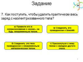 Объяснение электрических явлений, слайд 9