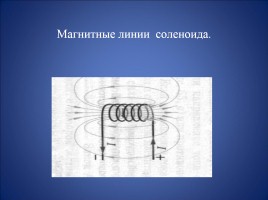Магнитное поле и его графическое изображение - Неоднородное и однородное магнитное поле - Зависимость направления магнитных линий от направления тока в проводнике, слайд 28