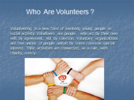 Я волонтёр (английский язык), слайд 3