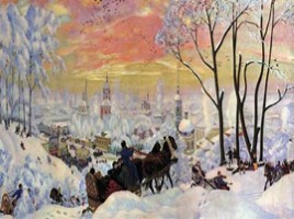 Зима в картинах русских художников, слайд 16